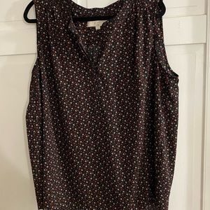 Loft sleeveless blouse